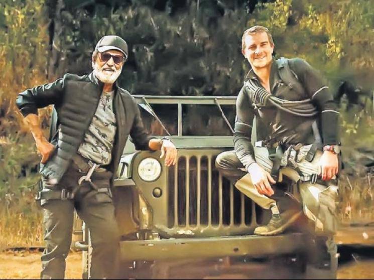 Superstar Rajinikanth Into the Wild Bear Grylls tops TV ratings