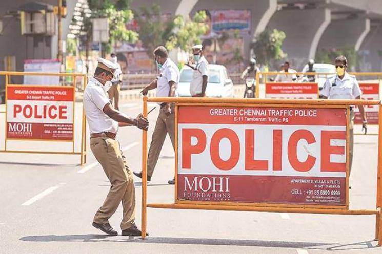 Tamil Nadu police statement on coronavirus lockdown violators