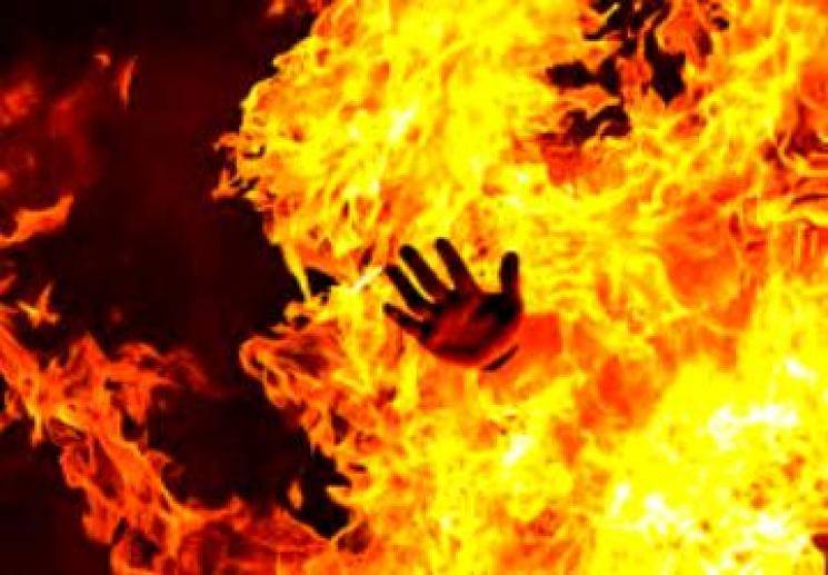 Thanjavur pregnant woman burnt alive