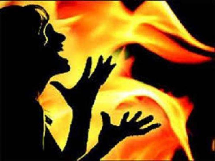 Thanjavur pregnant woman burnt alive