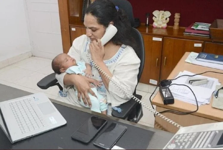 Coronavirus Warriors IAS officer returns to duty 22 days of giving birth to a baby