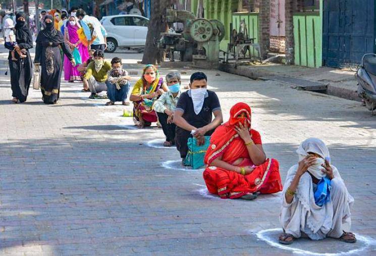 Corona feast Thanjavur men arrested for violating social distancing