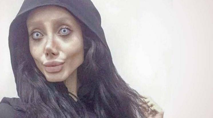 Angelina Jolie wannabe Iranian Instagram star coronavirus