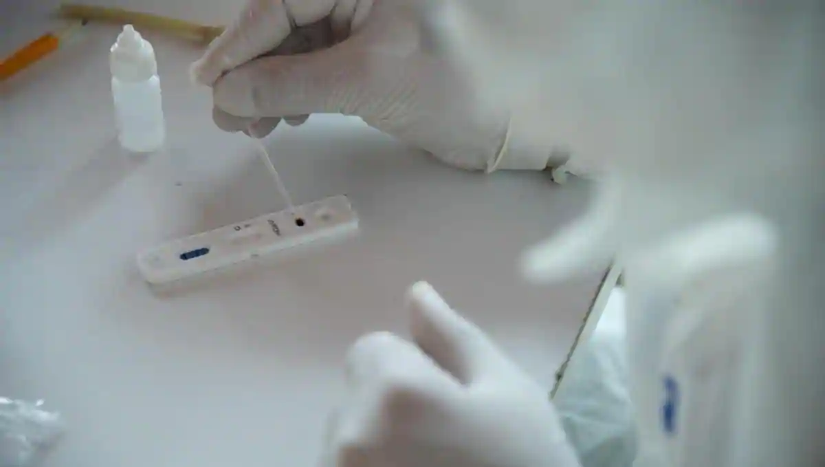 Chennai Corporation video coronavirus rapid testing kits work 