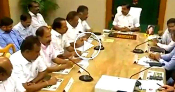 Tamil Nadu CM meeting with industrialists