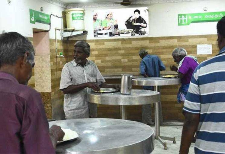 Lockdown Chennai Amma canteens free food 