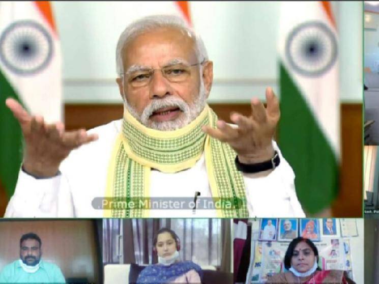 PM Narendra Modi addresses Gram Panchayaths on National Panchayathi Raj Day