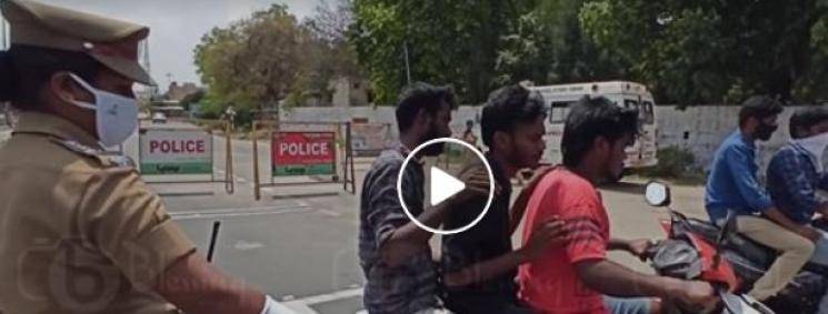 TN police action coronvirus lockdown violators