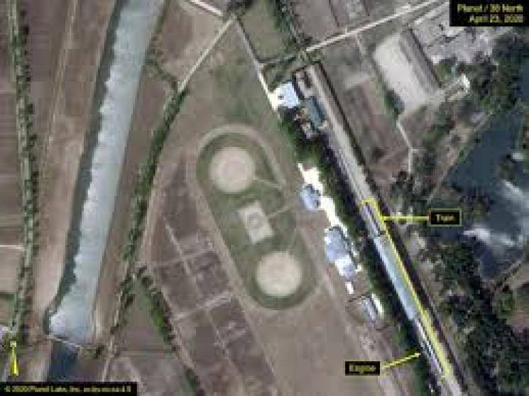 Satellite images ready for North Korea President 