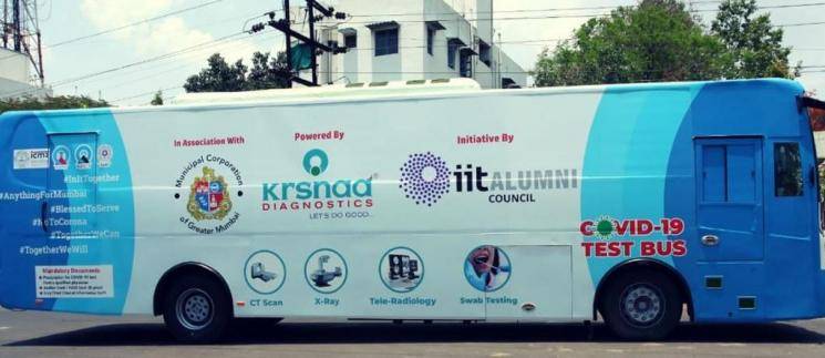 Coronavirus testing bus launched in Mumbai - first of its kind in the world!