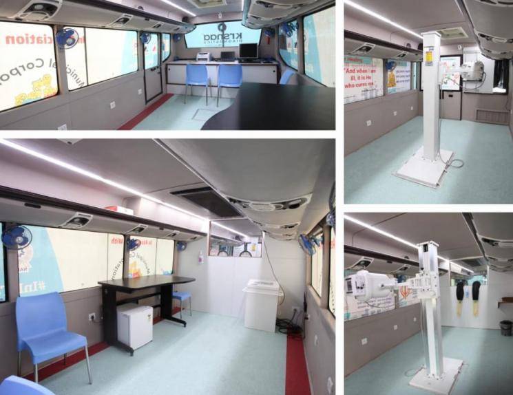 Coronavirus testing bus launched in Mumbai - first of its kind in the world!