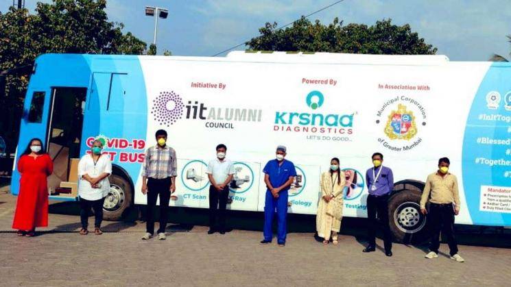 Coronavirus testing bus launched in Mumbai - first of its kind in the world!