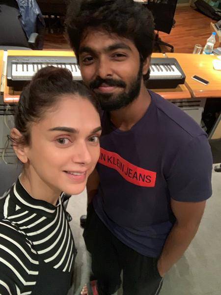 Dhanush - Aditi Rao Hydari's song from G.V.Prakash's Jail to release very soon! 