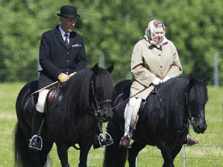 Queen Elizabeth rides a horse as UK eases lockdown rules!