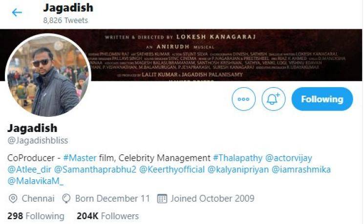 Galatta Breaking: No rift between Thalapathy Vijay and his Master Co-Producer Jagdish!