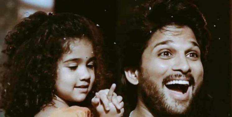 Allu Arjun Cute Video With His Daughter Goes Viral