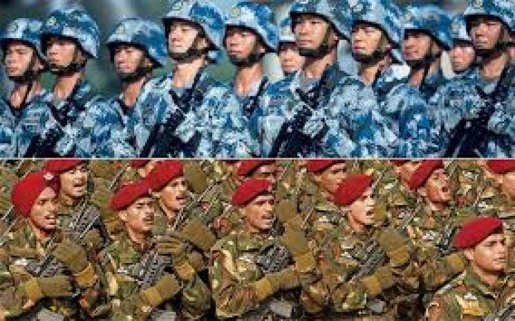 Indian Army China Armed forces total strength