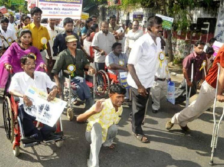 TN Govt to give 1000 rs to over 13 lakh persons with disabilities