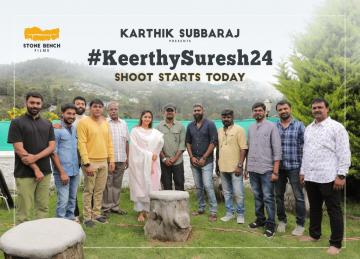 Keerthy Suresh 24 Shoot Starts