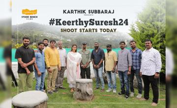 Keerthy Suresh 24 Titled Penguin Karthik Subburaj