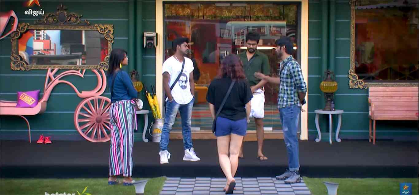 Tharshan Romances With Sherin After Fighting With Vanitha BiggBoss New Promo July 12th