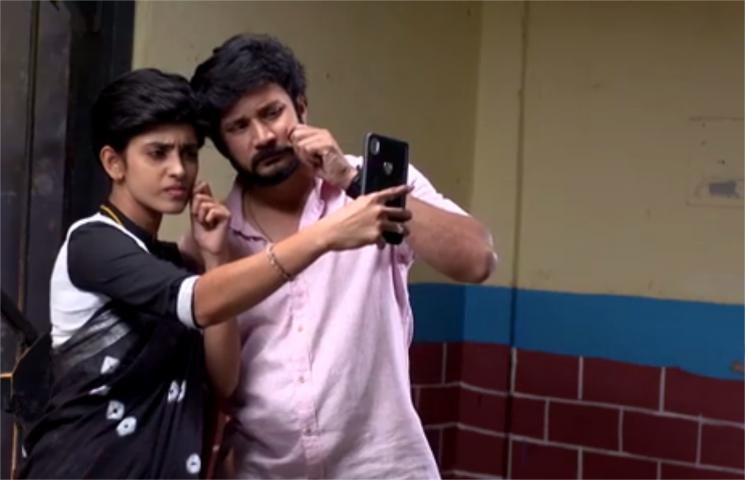 Sathya Takes Selfie With Prabhu Zee Tamil