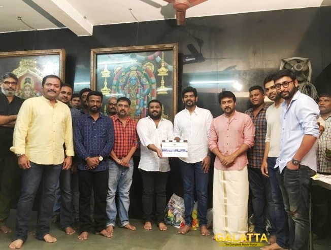 Suriya's Thaana Serndha Koottam gets underway! Suriya's Thaana Serndha Koottam gets underway!