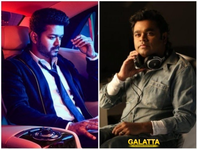 ARRahman Tweets on Sarkar Simtaangaran Song Success Thalapathy Vijay