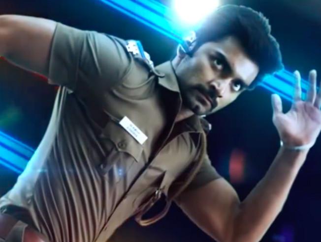 Atharvaa Murali Next Film As Cop 100 Motion Poster Released Starring Hansika Motwani