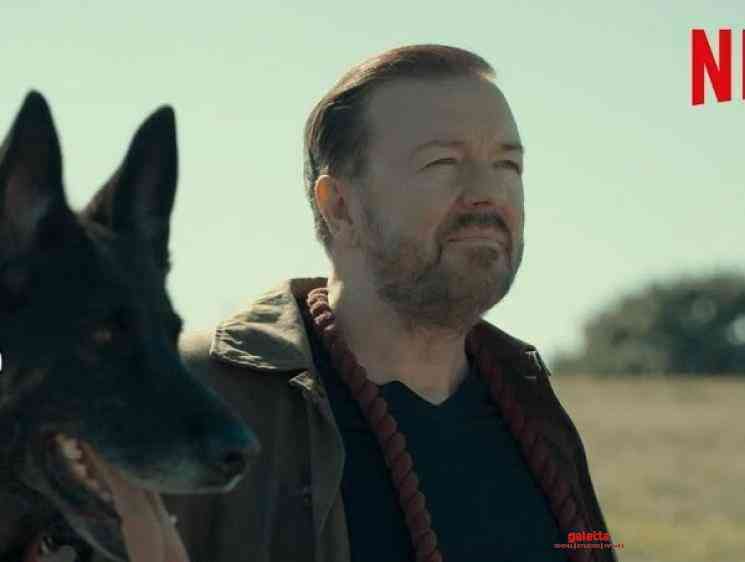 After Life Season 2 Dog Bloopers Netflix Ricky Gervais - Kannada Movie Cinema News