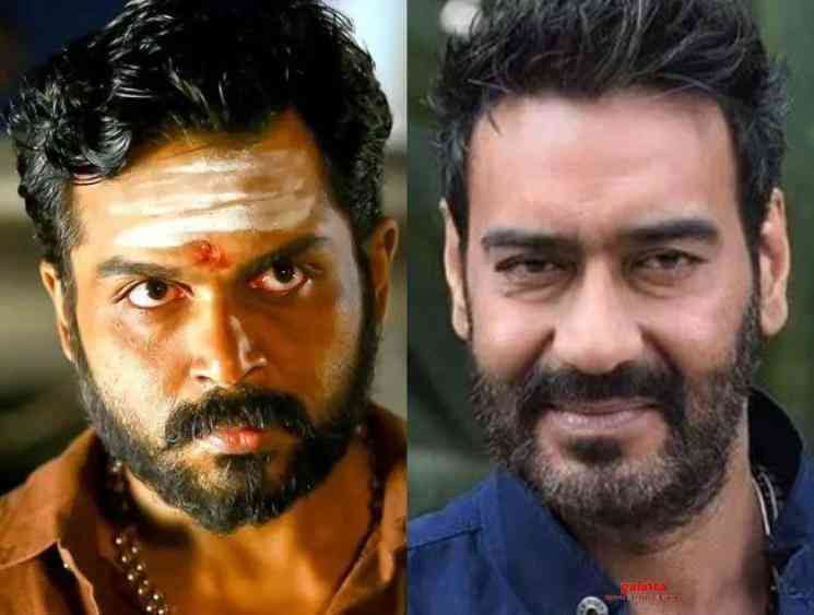 Ajay Devgn announced to play Karthi role in Kaithi Hindi remake - Tamil Movie Cinema News