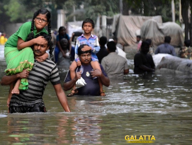 Now a film on Chennai floods Now a film on Chennai floods