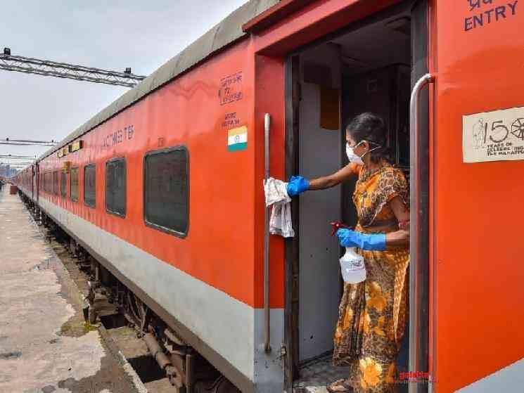 Rajdhani special train from Delhi arrives in Chennai - Telugu Movie Cinema News