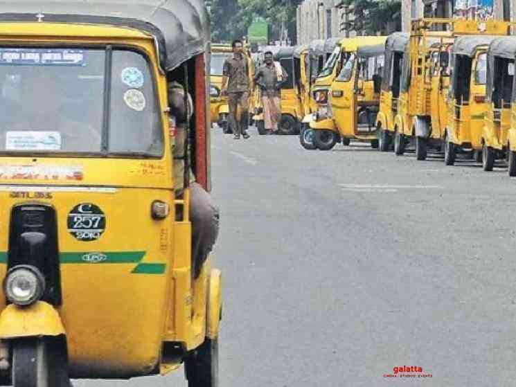 Chennai auto drivers request permission to resume services - Tamil Movie Cinema News