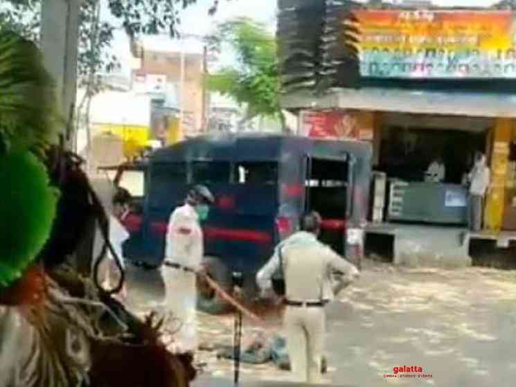 Police brutally assault man in Madhya Pradesh - Telugu Movie Cinema News