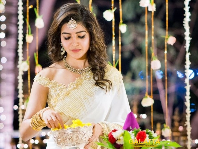What's so special about Samantha's engagement saree?