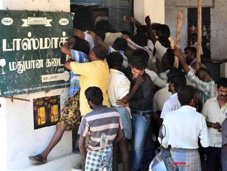 Coronavirus Core Chennai TASMAC liquor shops reopening - Tamil Movie Cinema News