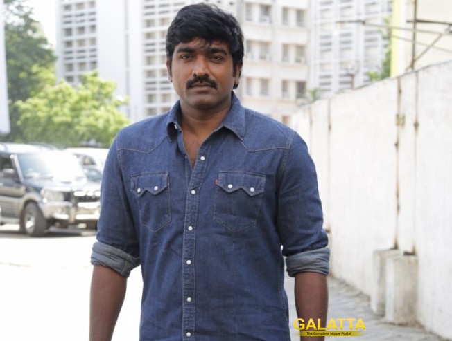 Andreah as Vijay Sethupathi's wife Andreah as Vijay Sethupathi's wife