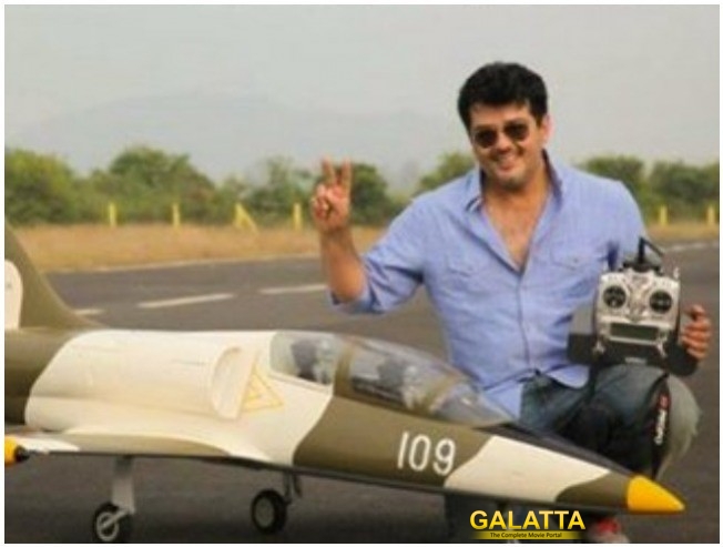 Ajith and his passion for aero-modelling