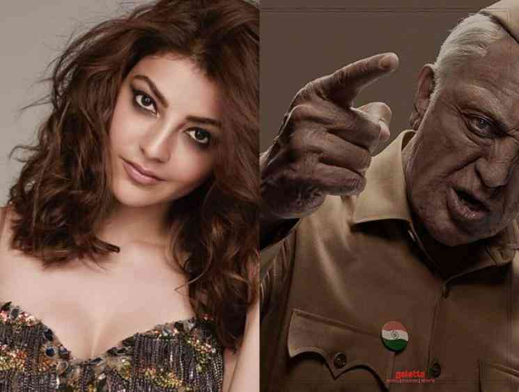 Kajal Aggarwal begins shooting for Kamal Haasan Indian 2 - Tamil Movie Cinema News