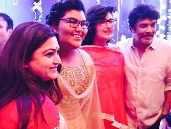 Kushboo daughter starting her career at 16 like her mom Kushboo daughter starting her career at 16 like her mom