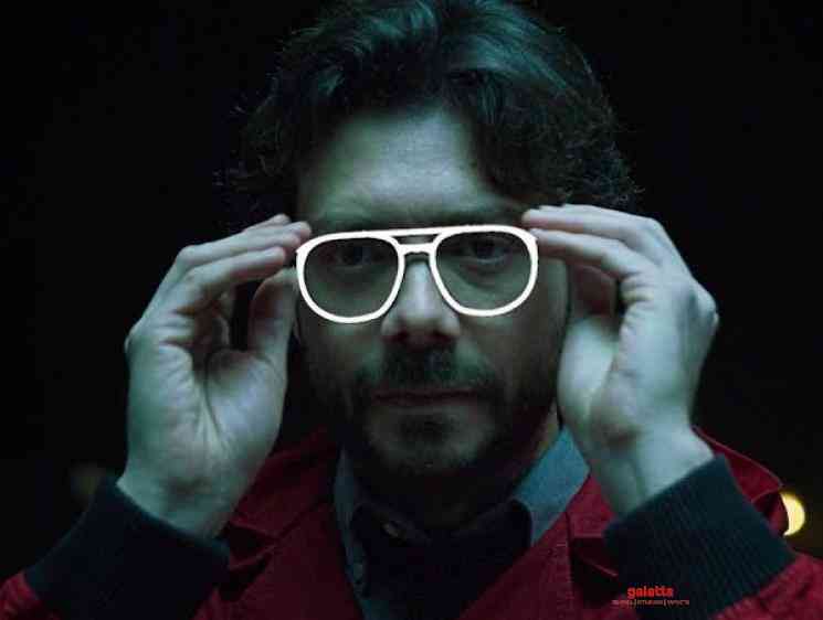 Money Heist La Casa de Papel The Professor Adjusting His Glasses - Telugu Movie Cinema News