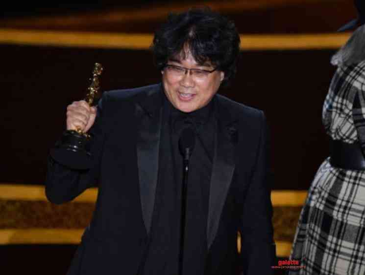 Oscars 2020 Bong Joon ho wins Best Director Award for Parasite - Tamil Movie Cinema News