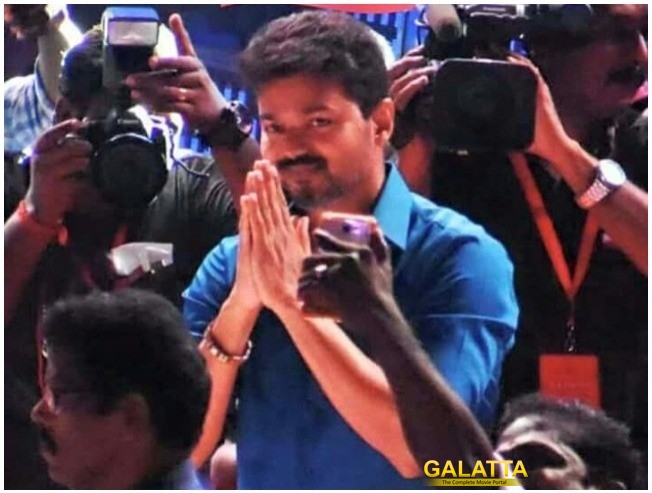 Thalapathy Vijay in Sarkar audio launch