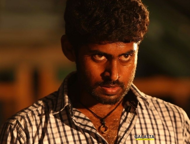 Dhanush has released the first look of Kathir's next Jada!