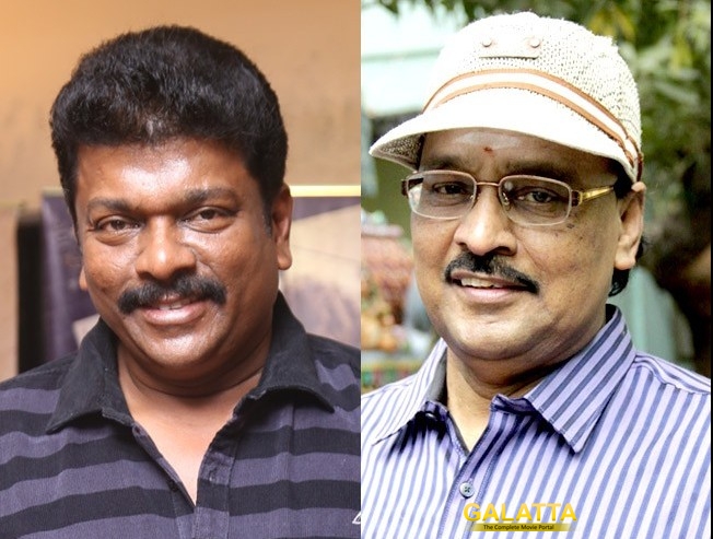 Parthiepan's tribute to his guru Bhagyaraj Parthiepan's tribute to his guru Bhagyaraj