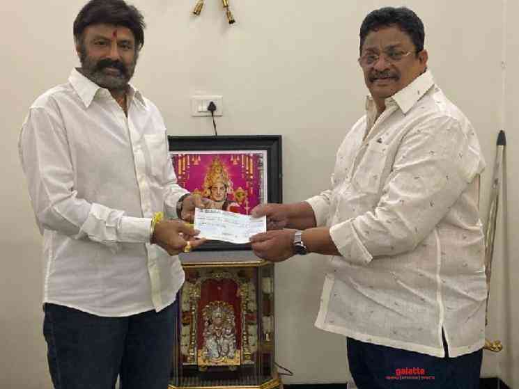 Balakrishna donates 1 Crore 25 Lakhs for Corona relief efforts - Telugu Movie Cinema News