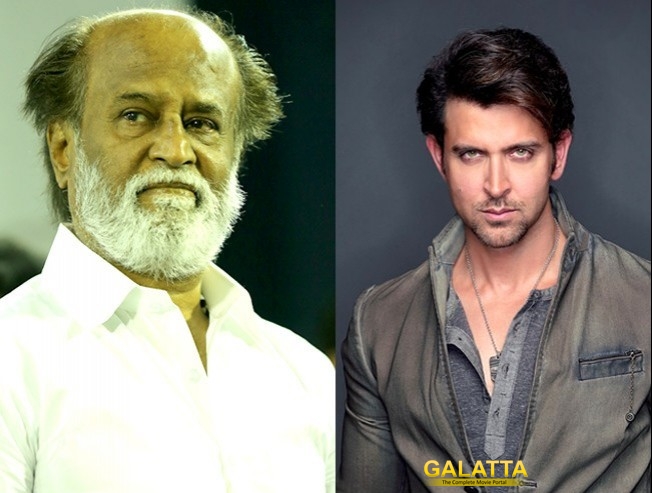 When Superstar Rajinikanth praised Hrithik Roshan When Superstar Rajinikanth praised Hrithik Roshan