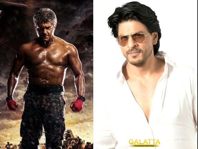 SRK is impressed with Ajith's transformation SRK is impressed with Ajith's transformation