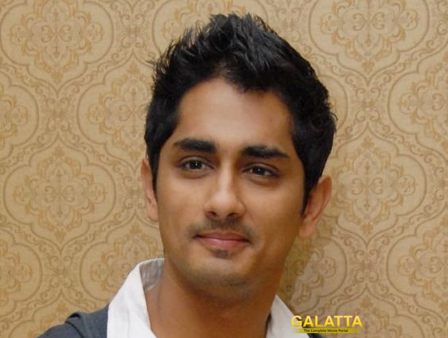 Siddharth keen to watch Ghazi Siddharth keen to watch Ghazi